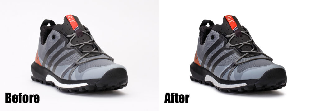Product Photo Editing Service Shoes