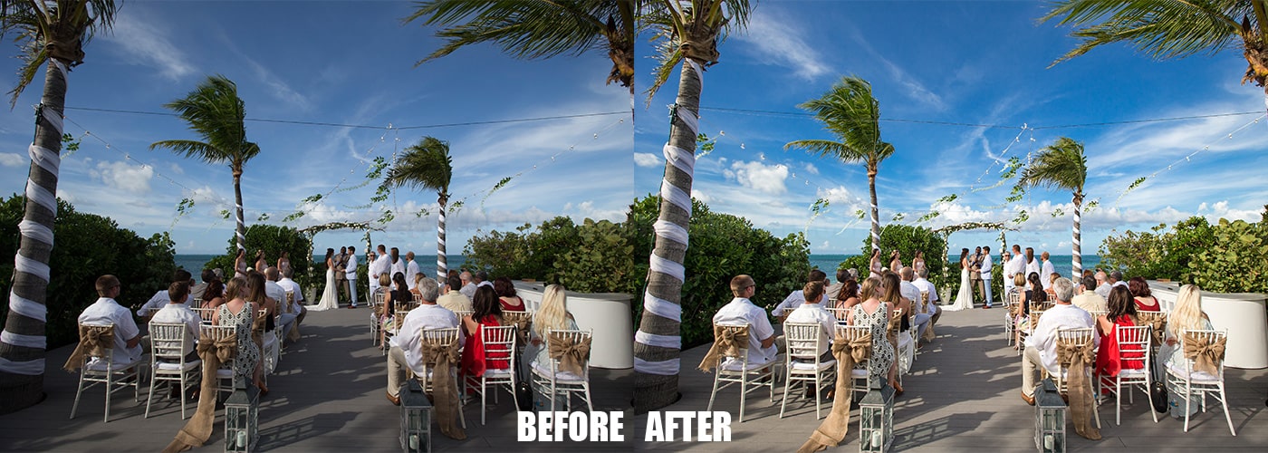 wedding photo editing