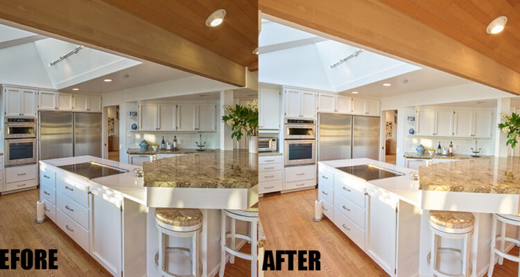 real estate photo editing