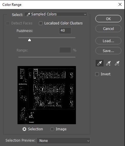 Color Range Selection