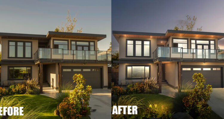 professional real estate photo editor