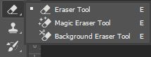 Using the Background Eraser Tool