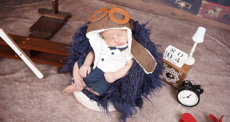 diy newborn photoshoot