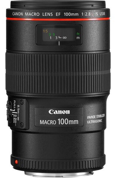 7. Canon EF 100mm f/2.8L Macro IS USM