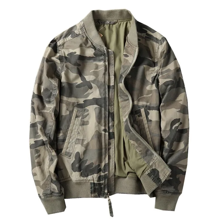 Camouflage or Neutral Colored Jacket