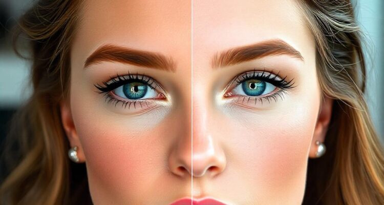 retouch with photoshop