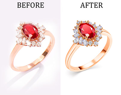jewelry retouching
