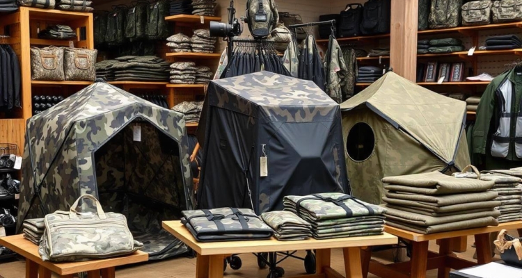portable wildlife hides, wildlife photography, camouflage