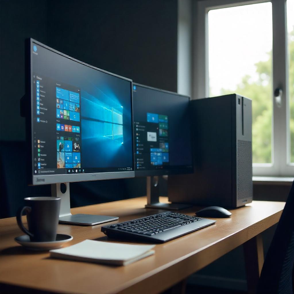 computer desktop