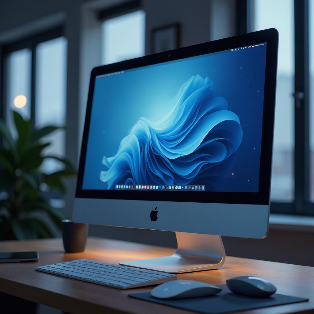 computer desktop