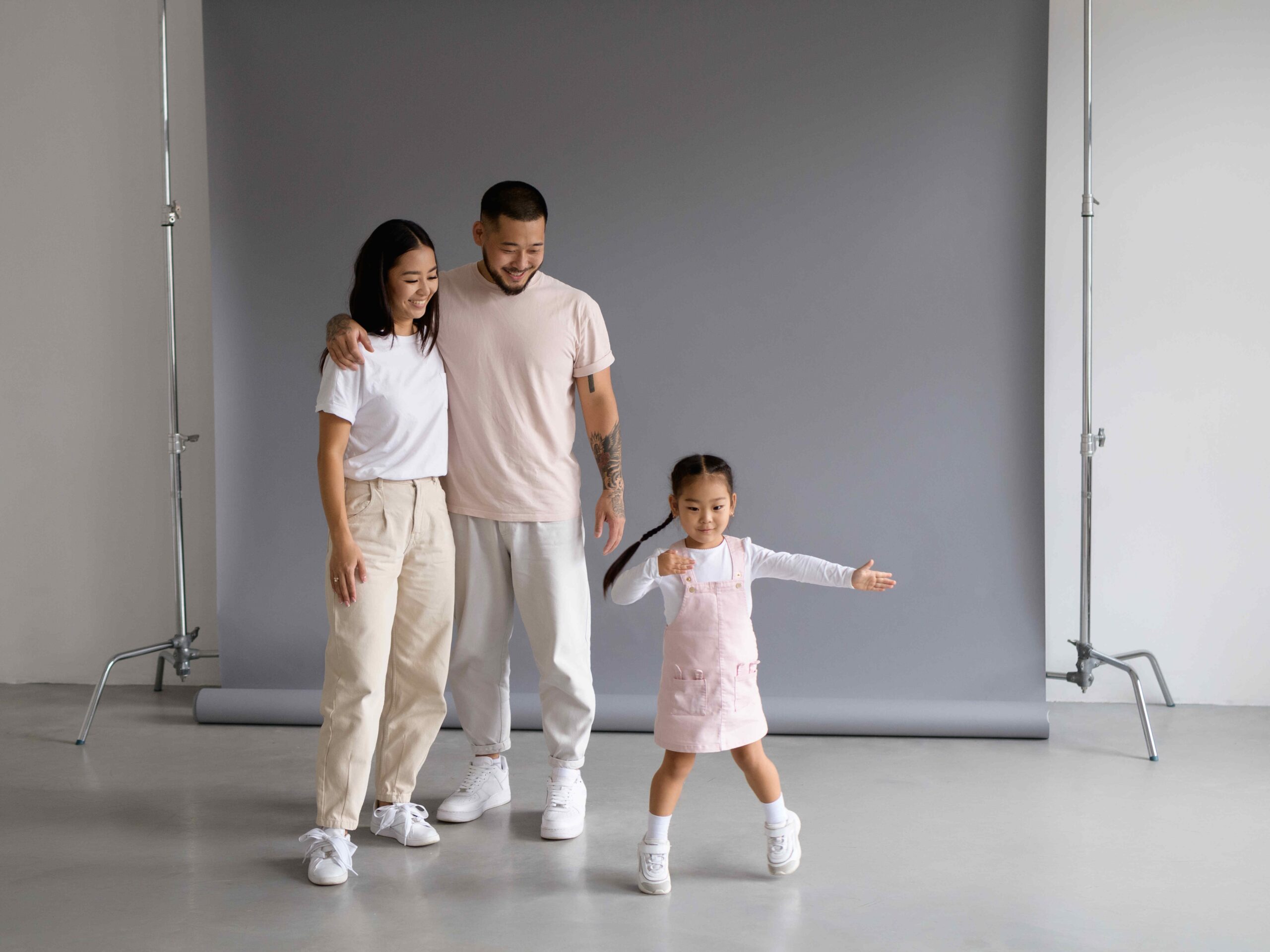 Family Photography Session at Home