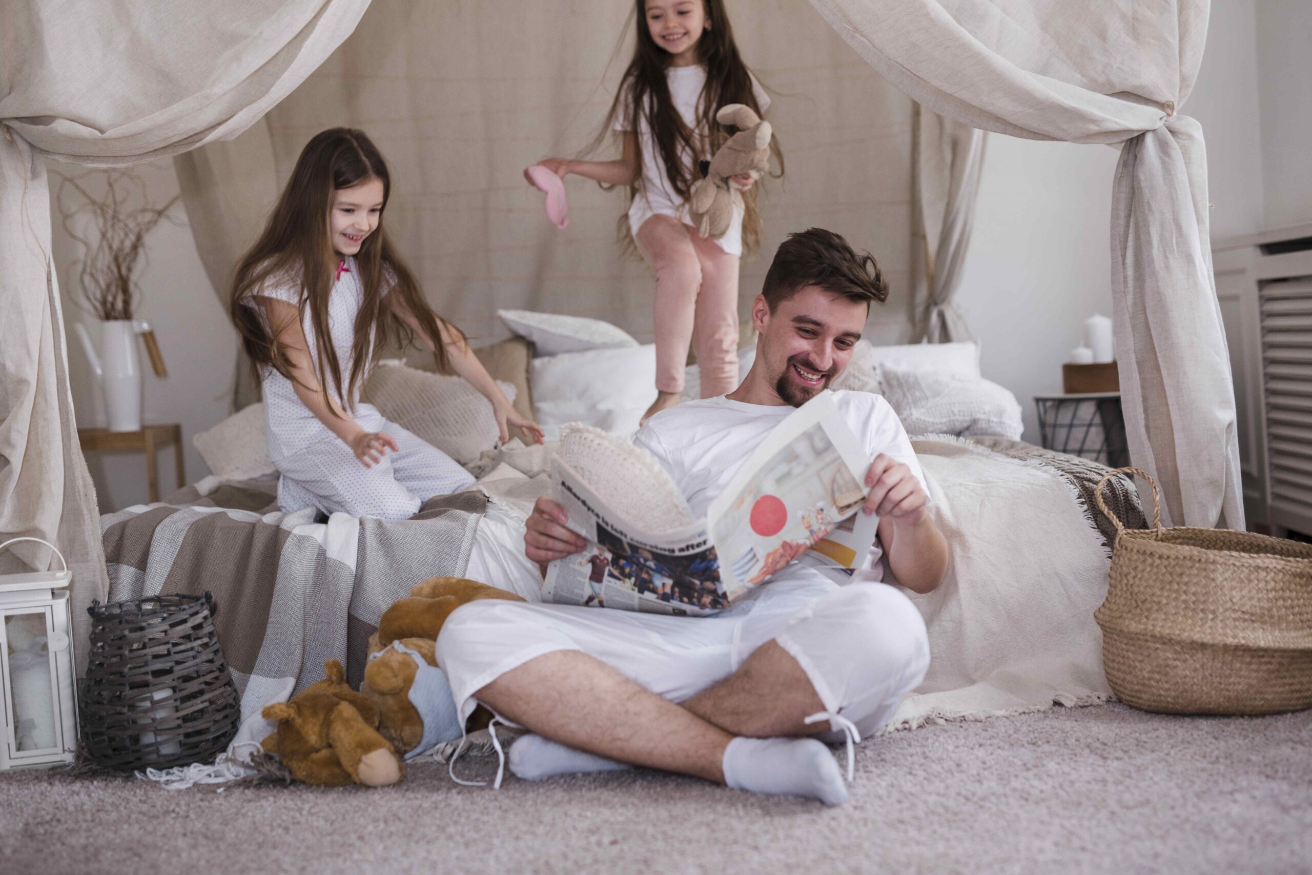 Family Photography Session at Home