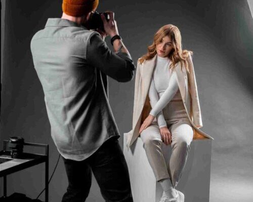 Angle for a Studio Photoshoot