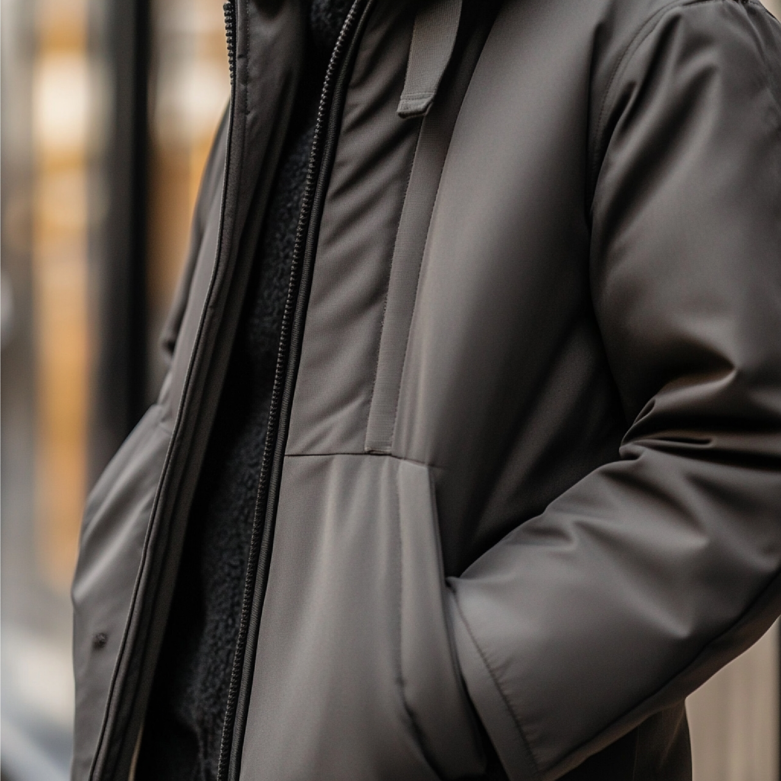 Jackets with soft inside lining