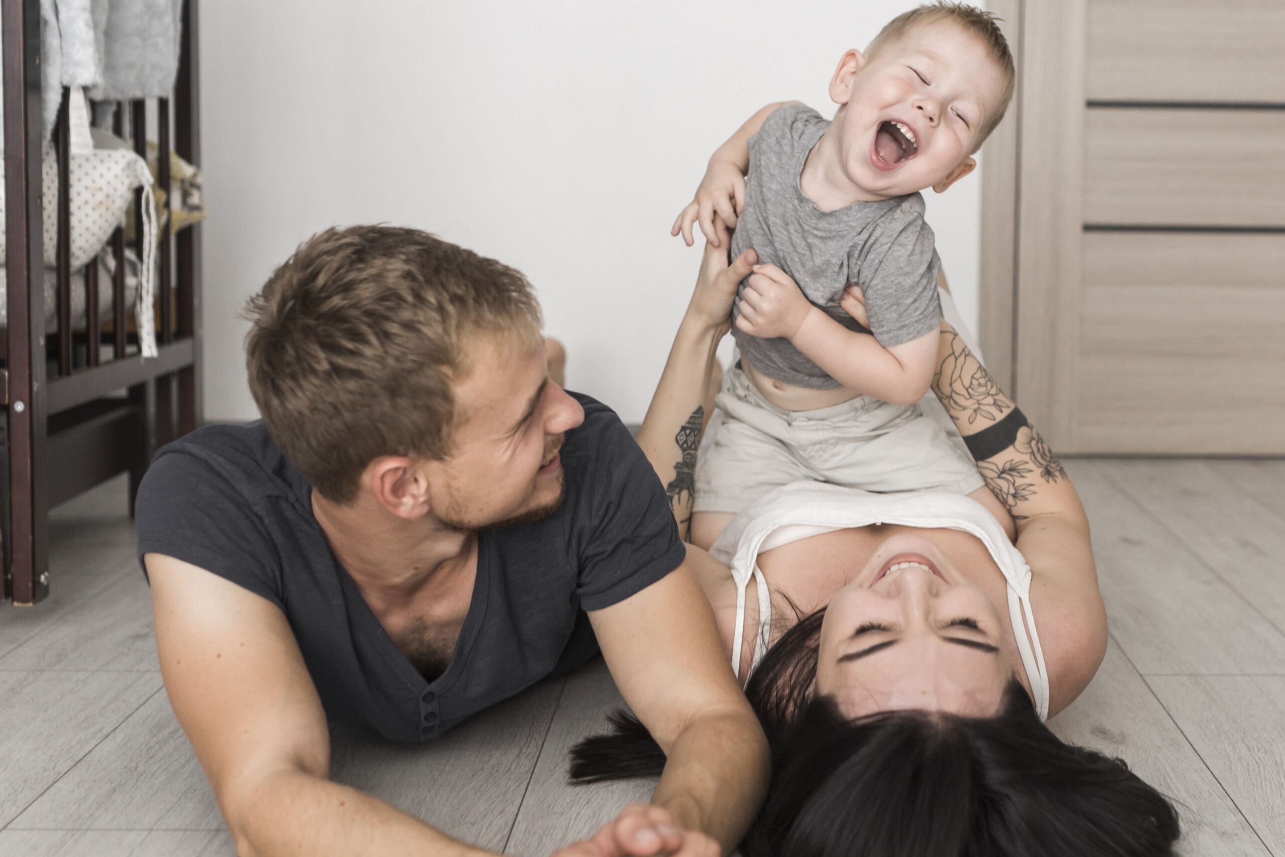 Family Photography Session at Home