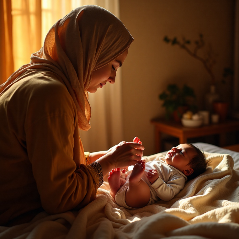 Foot Care Routine for Newborns
