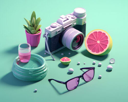 Studio Photography with Creative Props