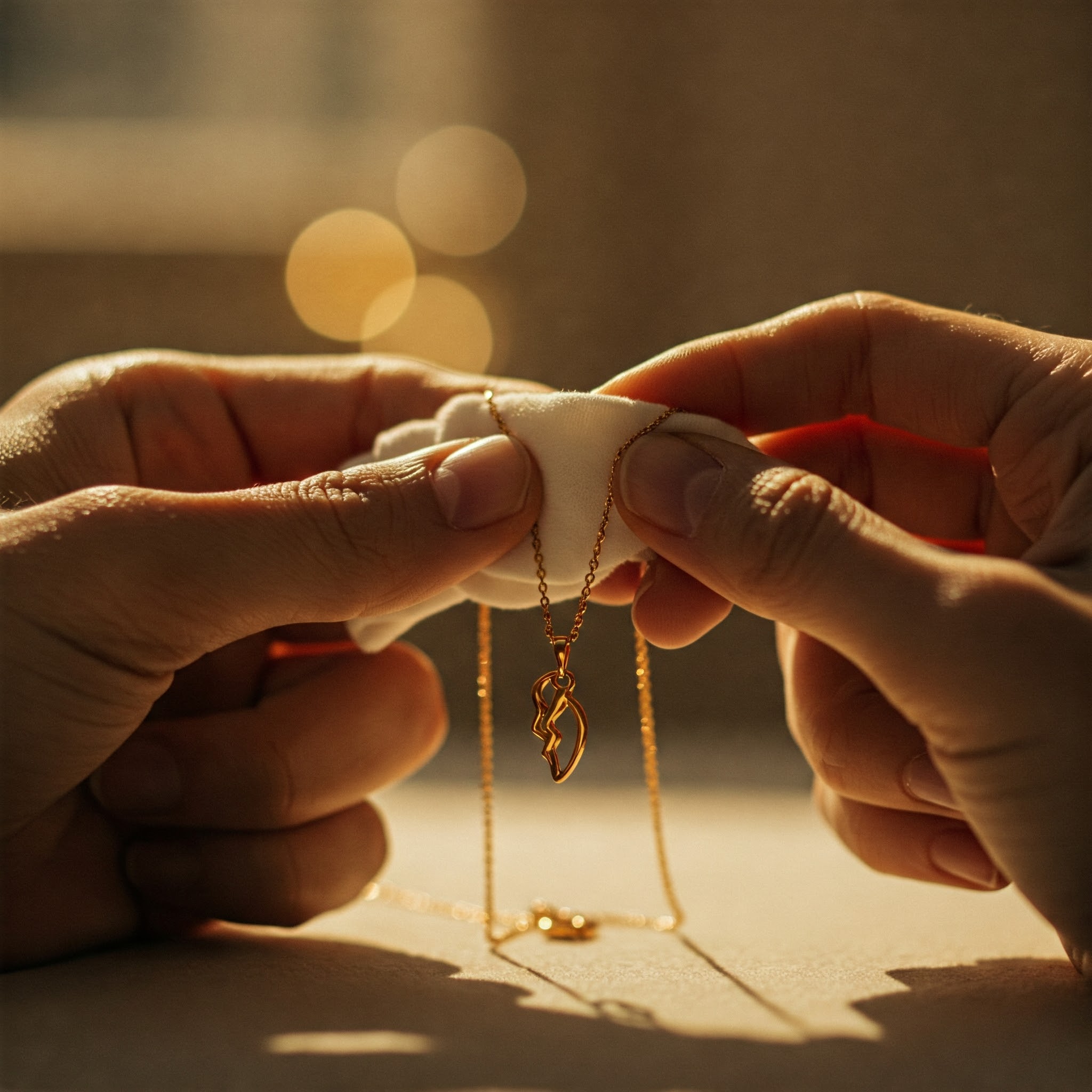 Clean and Polish the Jewelry