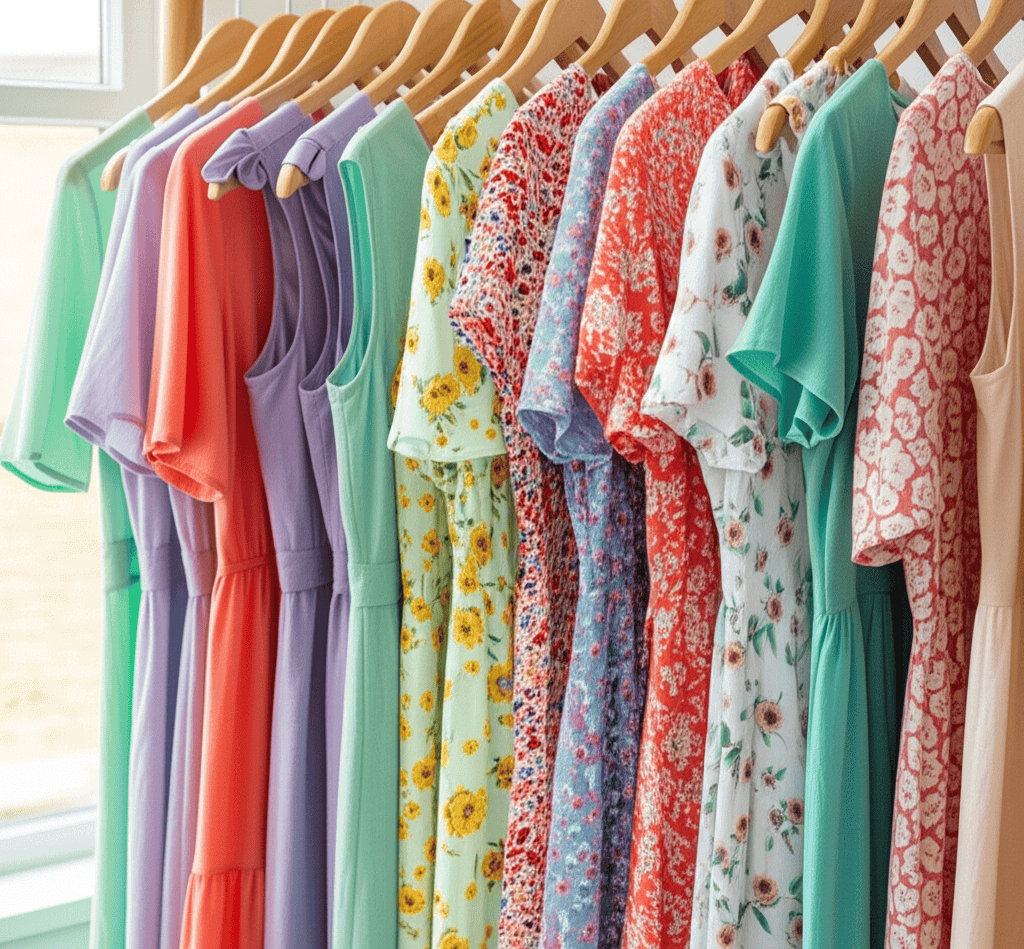 Summer Dresses Wardrobe